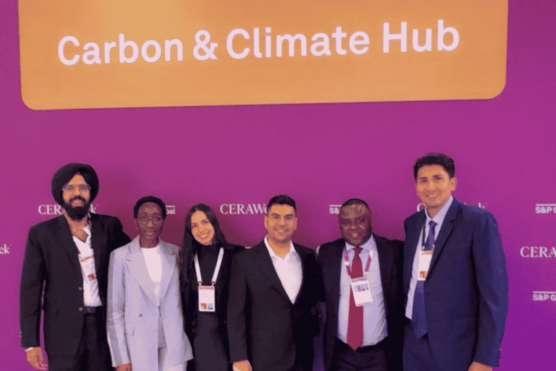 Rice University Master of Energy Economics students at CERAWeek 2026