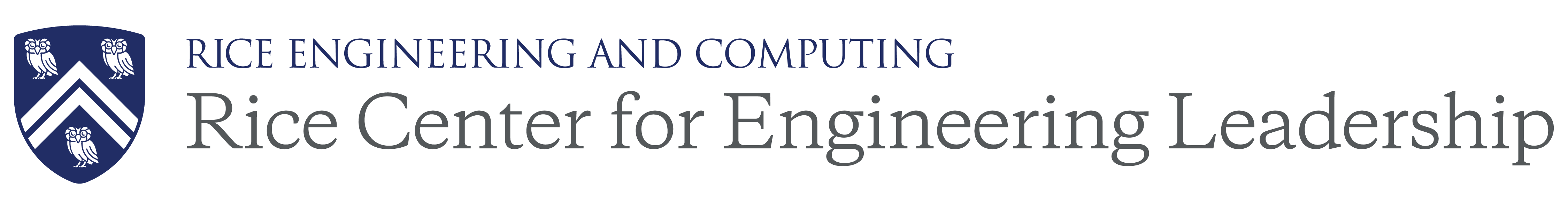 Image of Rice Center for Engineering Leadership Logo
