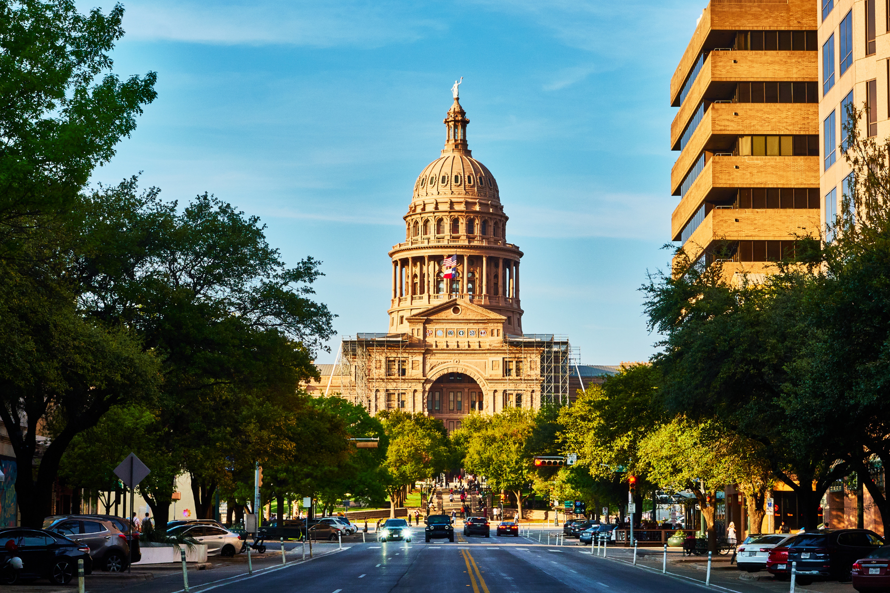 Texas state capitol, Rice University School of Social Sciences