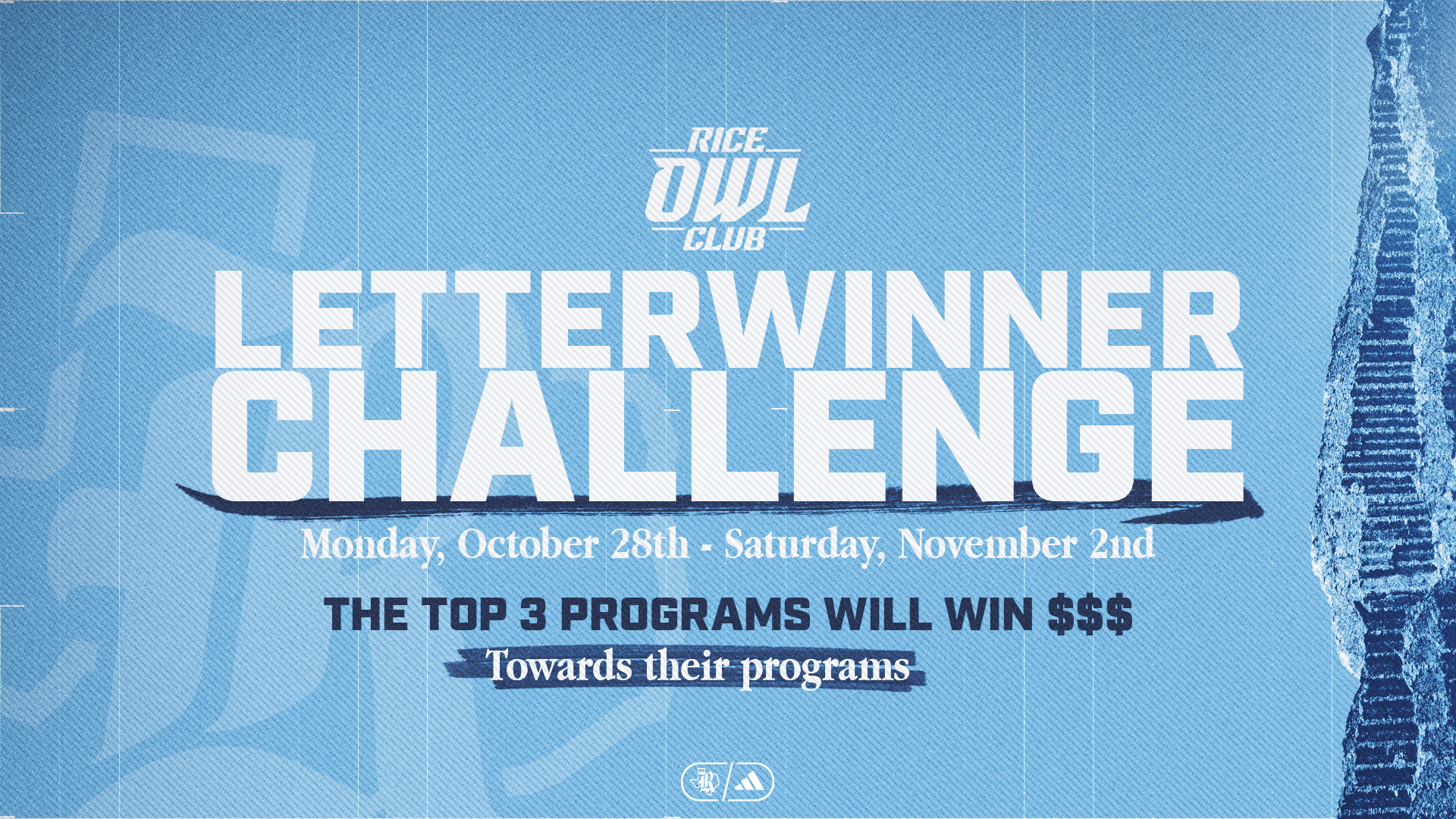 Athletics 2024 Letterwinner Challenge in support of the Owl Club